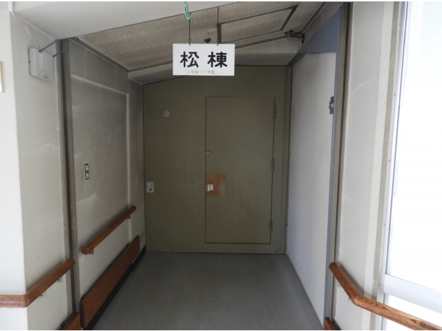 利用者様避難後、防火扉対策もOK.　