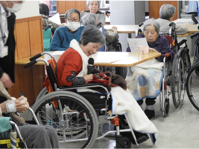 各セクションからの話の後に、利用者様から意見や質問を聞きました。