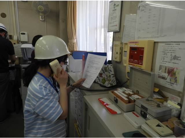 なかなか緊張します…