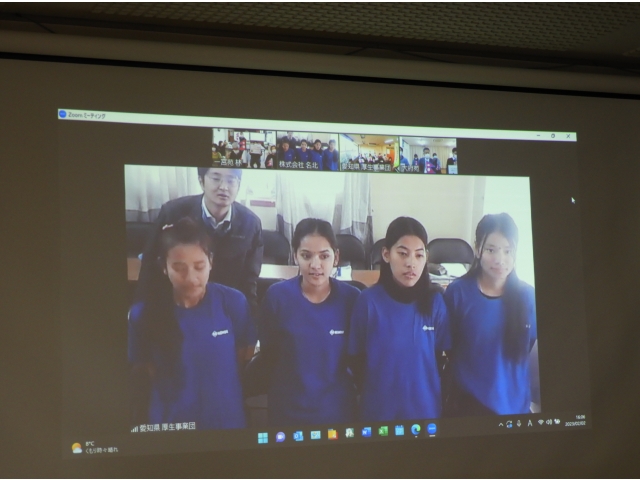 前回より長めの自己紹介をされています。