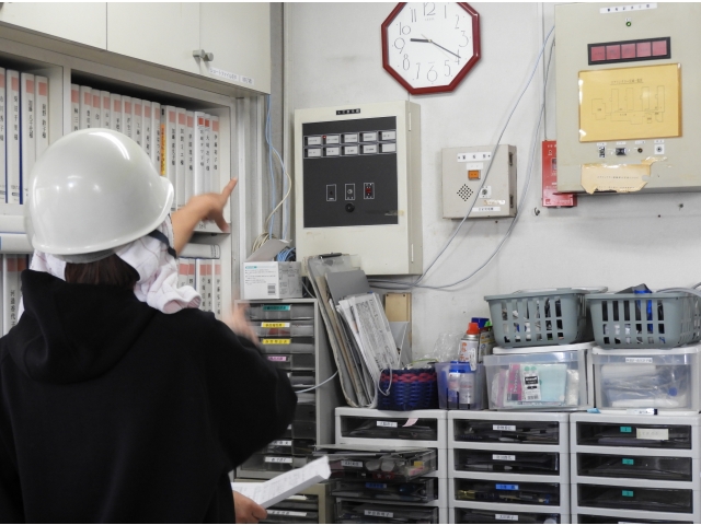 火災場所確認！！