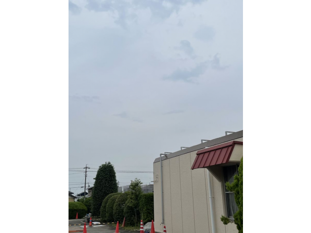 きれいになくなりました