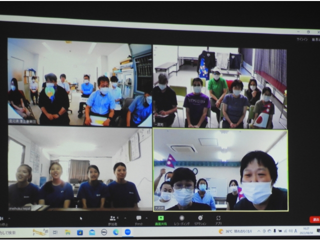 事務局や大府苑の方も参加されました。