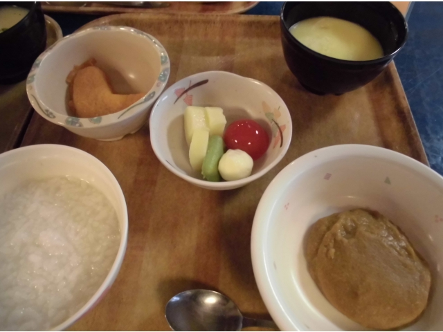 ミキサー粥、ソフト食