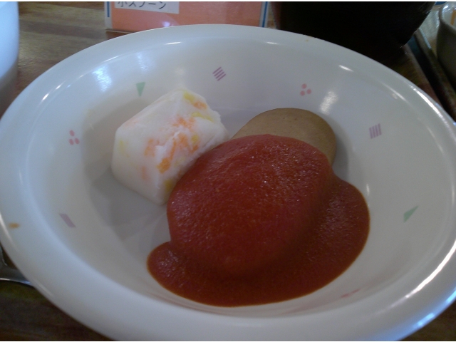 ソフト食（ロールキャベツ）