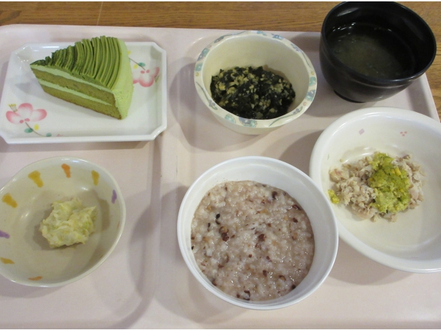 全粥、粗きざみ食