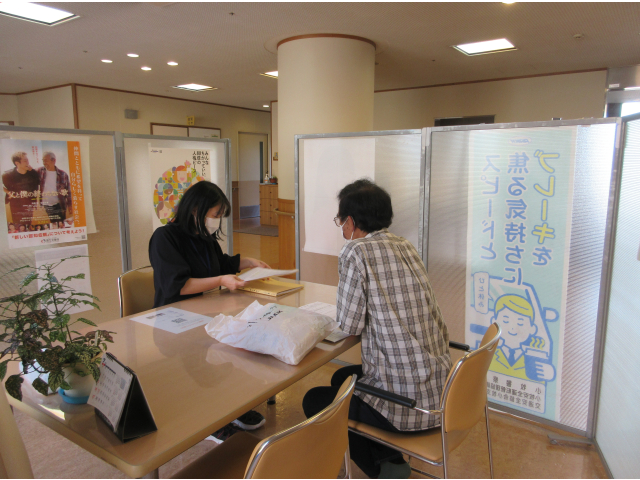 管理栄養士より食事状況について