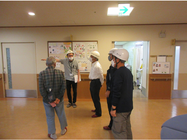 地域の方も見学・参加して頂きました