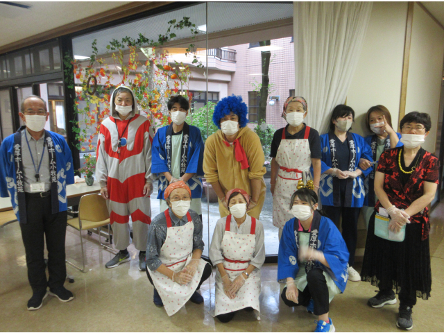 ボランティアあかり様と1丁目