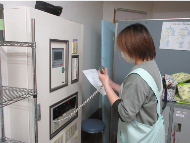 非常放送設備使用