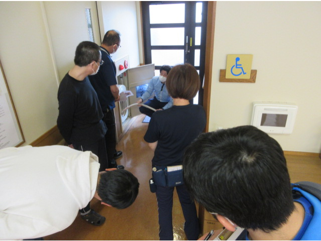 発信機や散水栓について