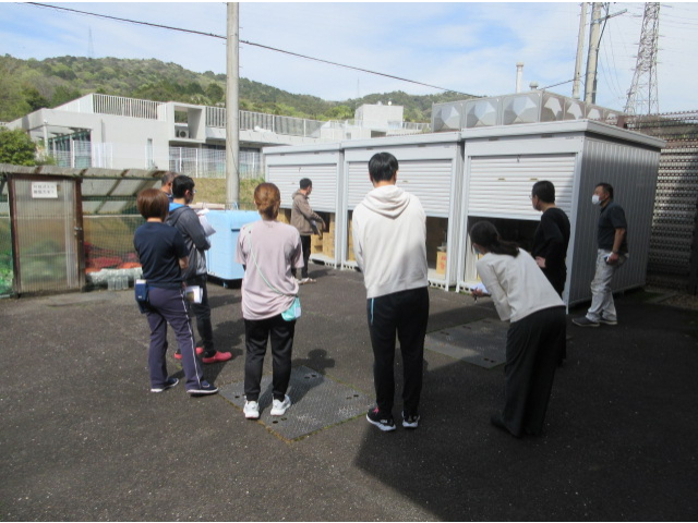 非常食などの防災倉庫