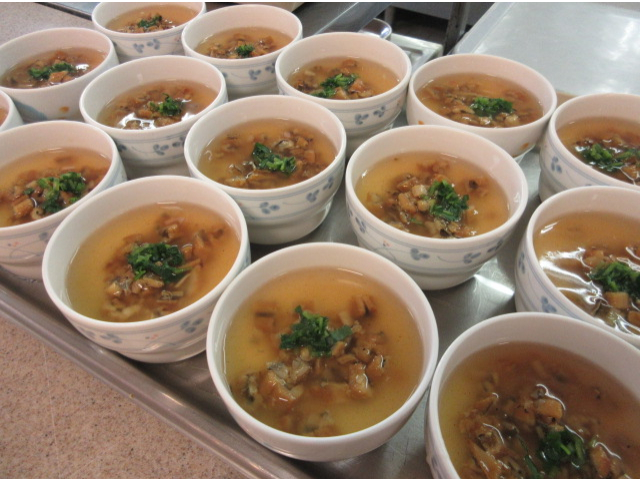 穴子の茶碗蒸し