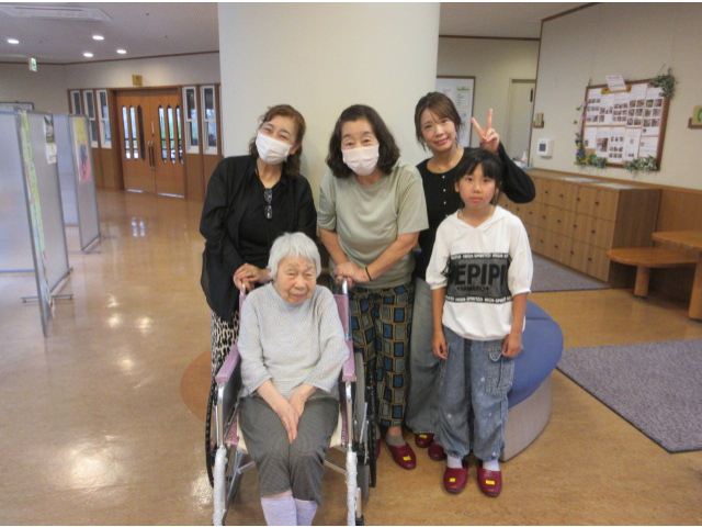 楽しく面会