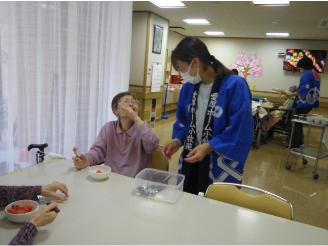 香りだけでなく、もちろん味も愉しみます