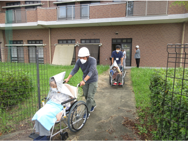 慌てずに