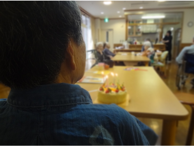 みんなからのお祝いをいただいて