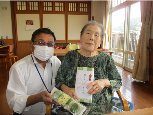 100歳越えのご長寿！