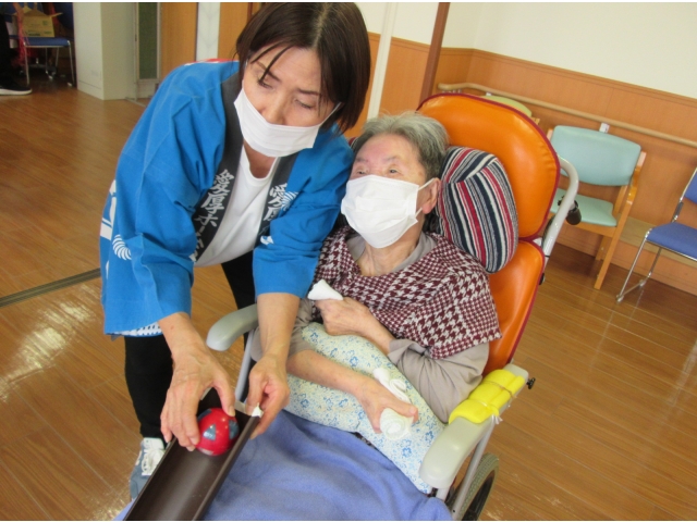 職員と一緒に！