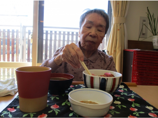 「自分のペースで味わいます」