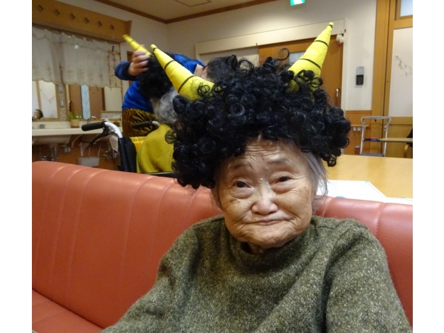 ご自分で被ることができました！