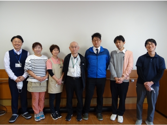 新任・転任の職員の方々です。これからよろしくお願いします！！