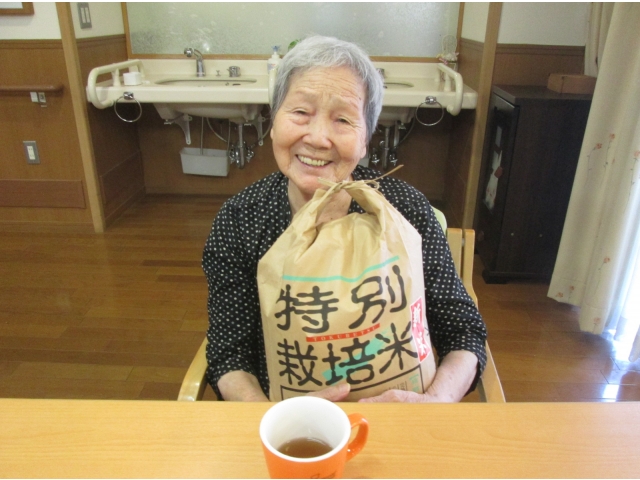 いい笑顔😀美味しく食べてくださいね！