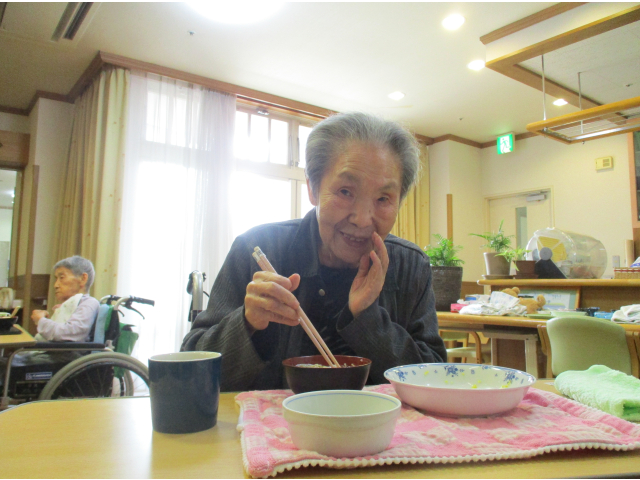 自分のペースで味わいます。