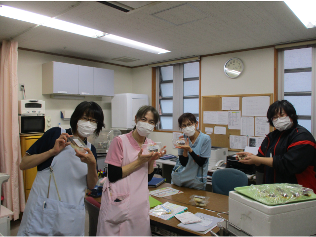 職員もご相伴にあずかりました💕