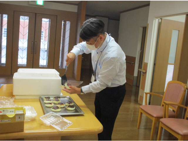 次長さんもお手伝い✨✨