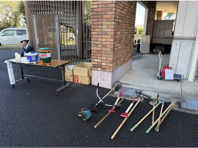 道具の準備も万端です！