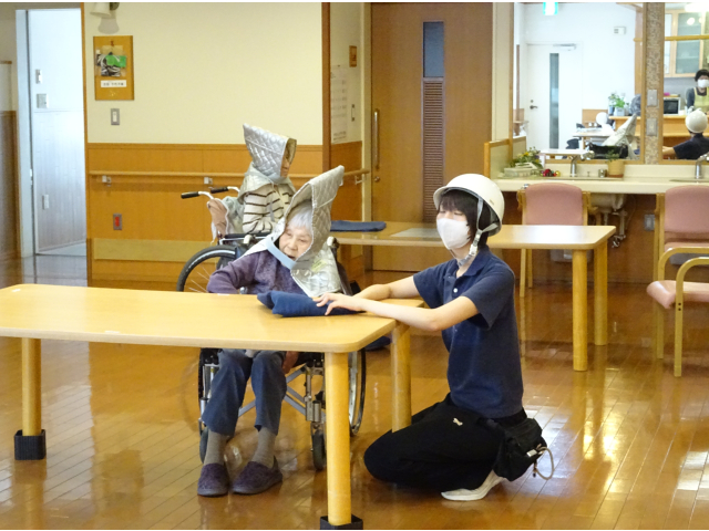 ここにいれば大丈夫！次の指示を待ちます。