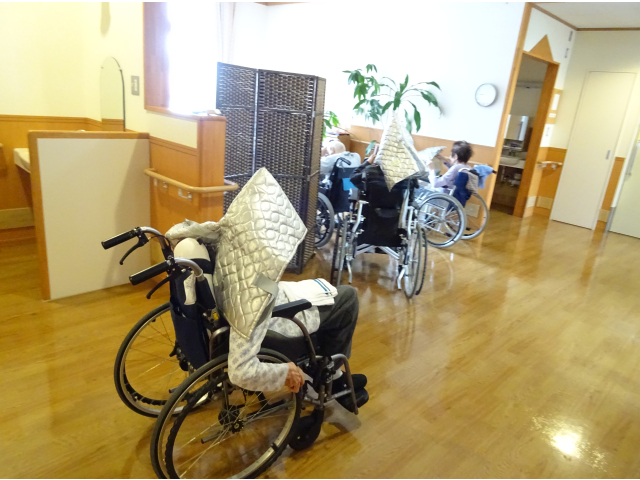 📢火災が発生しました！慌てずに職員の誘導に従って避難開始！