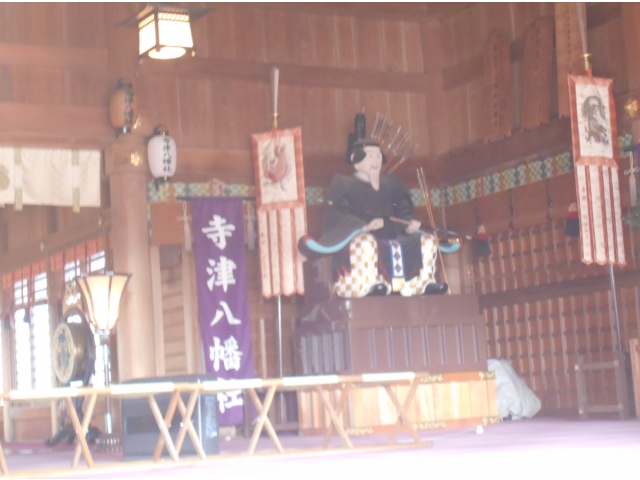 中も見ることができました
「立派なもんがあるねえ」