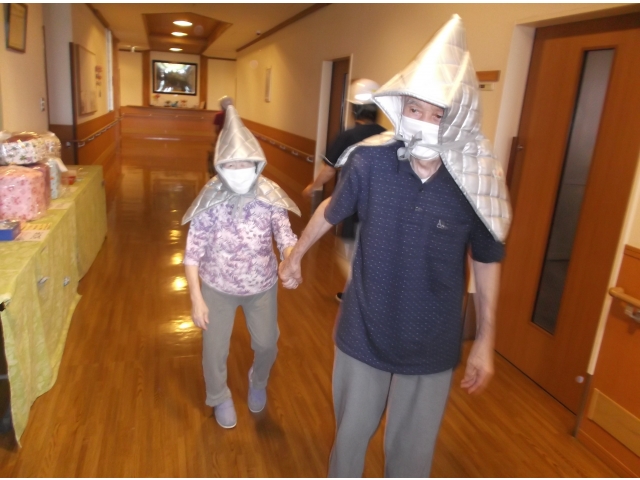 🔥入居者同士で助け合い避難場所へ向かいます