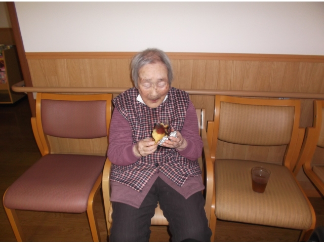 おいしい焼き芋が出来上がりました🍠