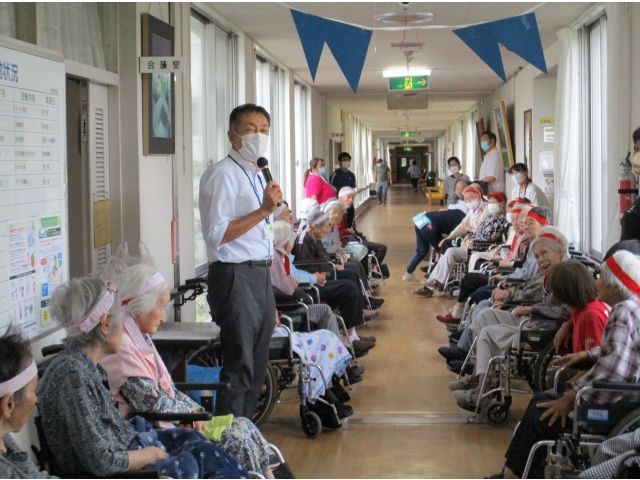 苑長から、開会宣言がありました。