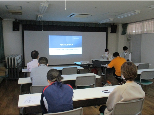 実習報告会ではそれぞれの学びを発表しました