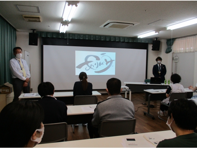 わかりやすい講義と、職員同士がテーマについて話し合うことで、身体拘束への理解が深まりました。