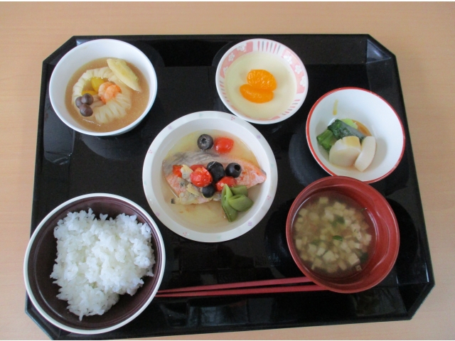 今日のとても美味しそうなメニューです。