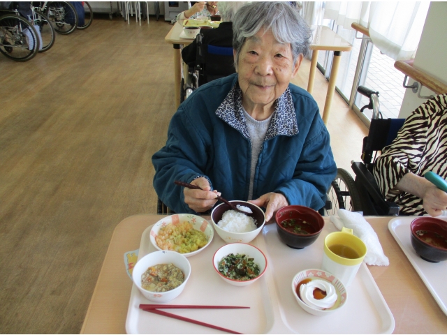 おいしい食事を召し上がりました。