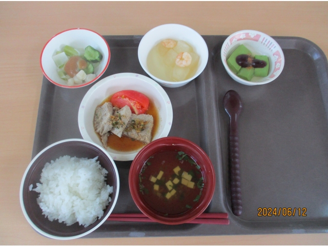 本日のメニューです。