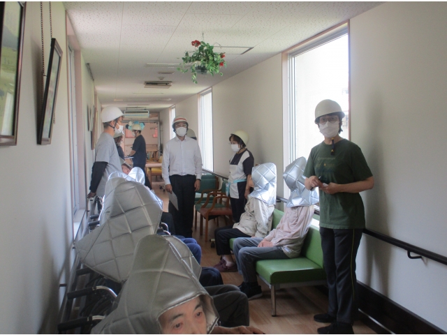 皆さん無事に避難完了しました