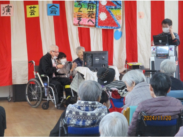 ご利用者様お二人でのデュエット曲の披露もありました。