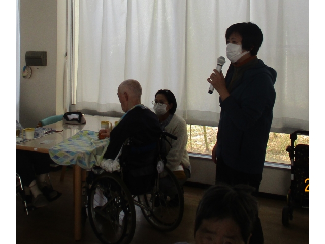 管理栄養士から、メニュー紹介がありました。