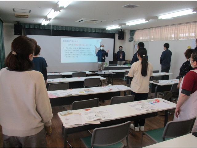 コグニサイズを一緒にやってみました。