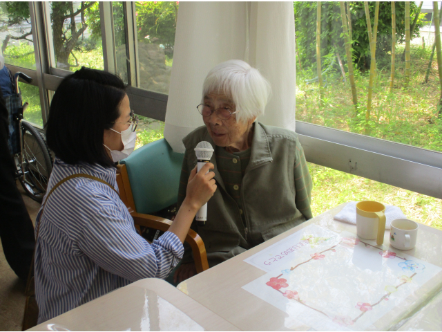 誕生者から、一言いただきました。