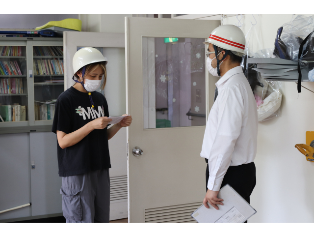 隊長へ避難完了の最終報告😦