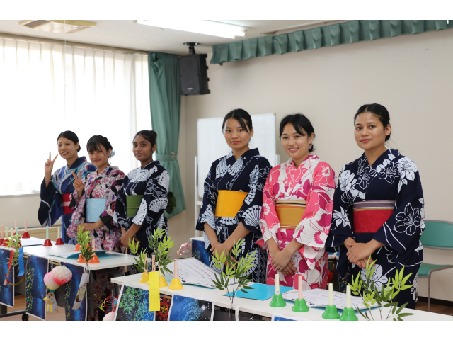 可愛い浴衣を着飾りました🤩