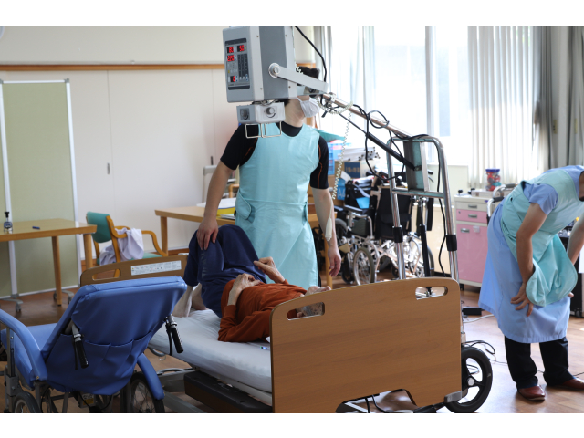 ベットで撮影される方も😲